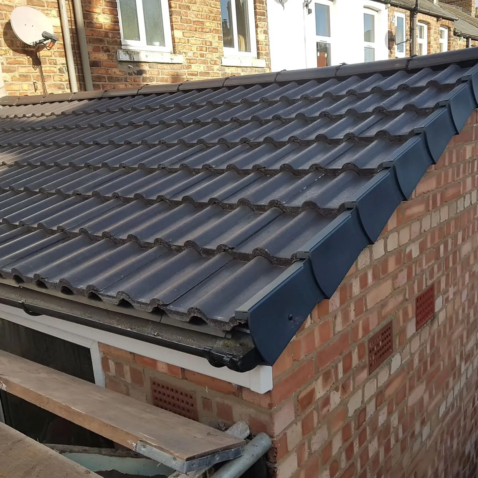 New Rubber Roof Tiles